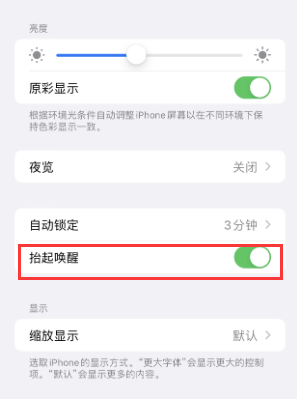 金州苹果授权维修站分享iPhone轻点无法唤醒怎么办