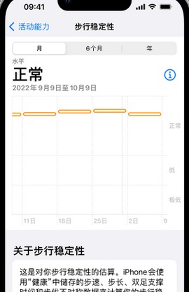 金州iPhone手机维修如何在iPhone开启'步行稳定性通知'