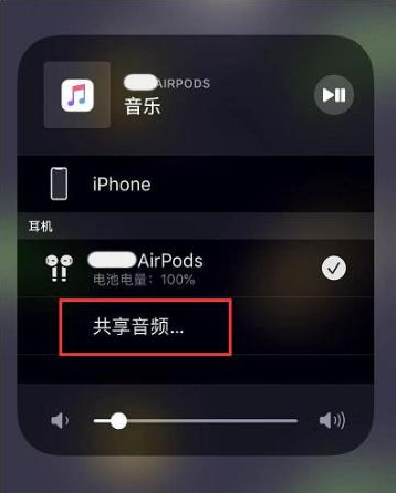 金州苹果14音频维修点分享iPhone14音频共享设置方法 